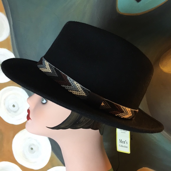 Unisex Large Brim Fedora - Picture 4 of 7